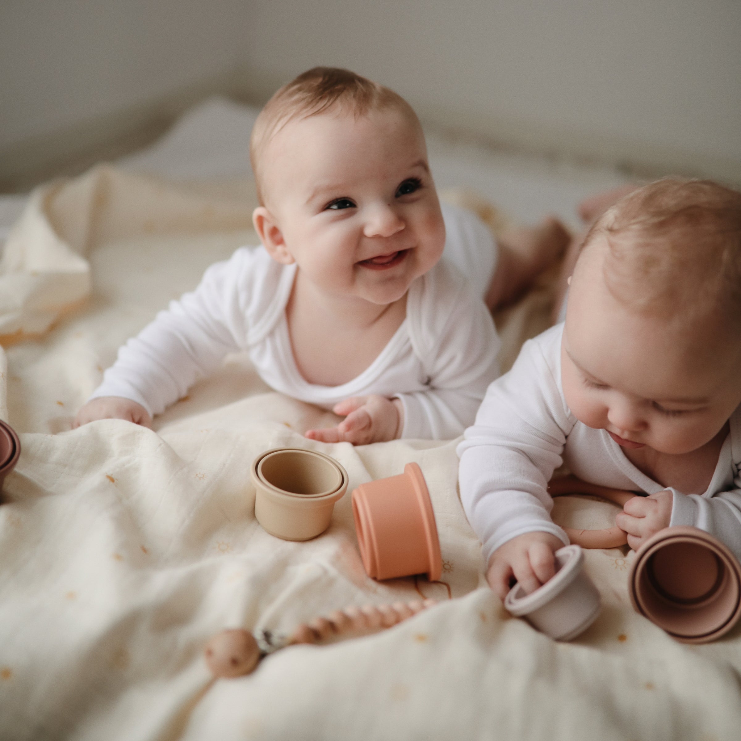 Image of Organic Cotton Muslin Swaddle Blanket